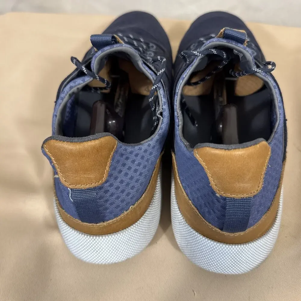 OluKai Nanea Li Mens 14 Navy Blue Sneakers Comfort Walking Casual Shoes EU 47